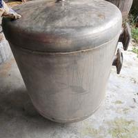Vaso accumulo, cisterna acciaio inox