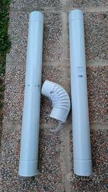 tubi e curva stufa fumi diametro 10 cm