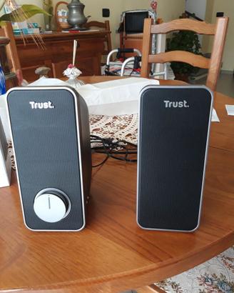 Altoparlanti marca Trust per PC e Laptop