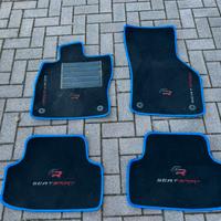 Tappetini auto personalizzati Scritta Seat sport