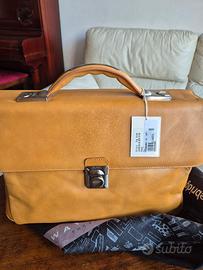  THE BRIDGE Wayfarer in pelle color cuoio -Cartell