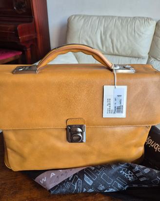  THE BRIDGE Wayfarer in pelle color cuoio -Cartell