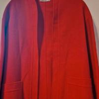 Giacca sfoderata rosso corallo boutique Serra