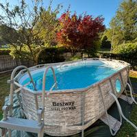 Piscina esterna 427x250x100
