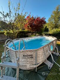 Piscina esterna 427x250x100