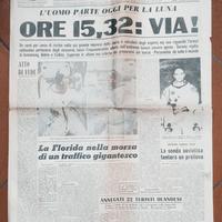 quotidiani La Nazione relativi a sbarco sulla luna