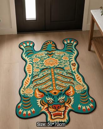 Tappetino  design a forma di tigre 