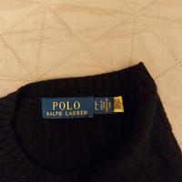 maglione ralph lauren nero da donna Taglia L