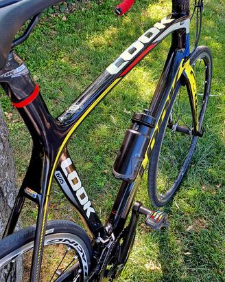 Bici da corsa Look carbon 695  TG 57 182, 193 11v.