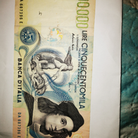Banconota 500.000 lire. Stato spl