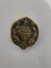spilla militare- mutilato di guerra