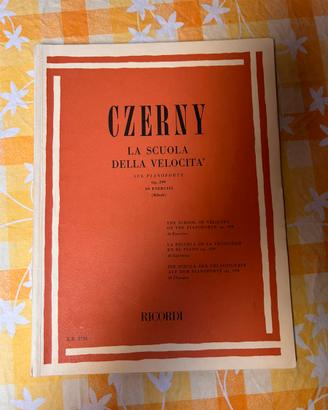 Czerny -la scuola della velocità per puanoforte