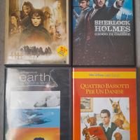4 DVD Film originali 