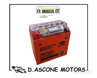 Batteria Precaricata Outdo UTX9-BS Display digital