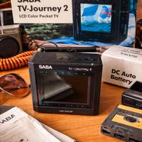 Tv portatile vintage SABA tv Journey 2 rara ⭐️