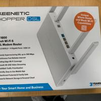 Router vdsl fibra Keenetic Hopper Dsl wifi 6