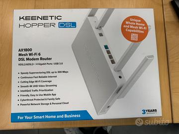 Router vdsl fibra Keenetic Hopper Dsl wifi 6