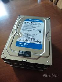 Hard Disk WD Blue 500GB – Stock 4 pezzi