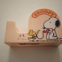Snoopy Tape dispenser rosa anni 80 raro vintage