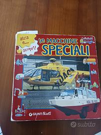 Libro bambini 'Le Macchine speciali' ed Giunti