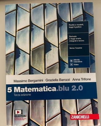 5 Matematica.blu 2.0  Terza edizione