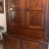 Antica Credenza Piemontese due corpi del 700