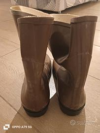 stivali in gomma
