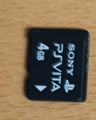 SCHEDA DI MEMORIA 4GB SONY PLAYSTATION PS VITA