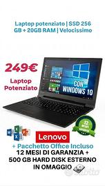 PC Lenovo ricondizionato e potenziato 