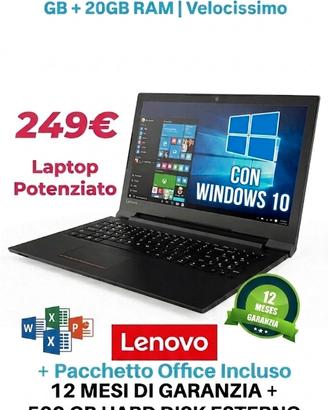 PC Lenovo ricondizionato e potenziato 