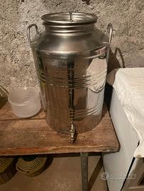 Botte accaio inox 70 litri