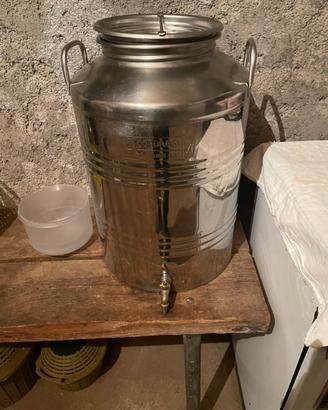 Botte accaio inox 70 litri
