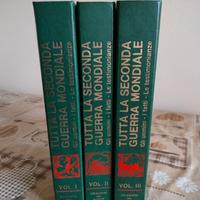 Raccolta di 3 volumi anni '70 vintage sulla 2GM