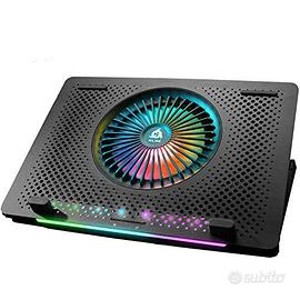 KLIM Orb base raffreddamento RGB notebook 11-15,6