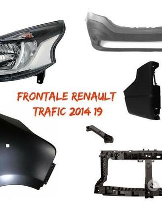 Renault Trafic frontale cofano fanale freni 14-19