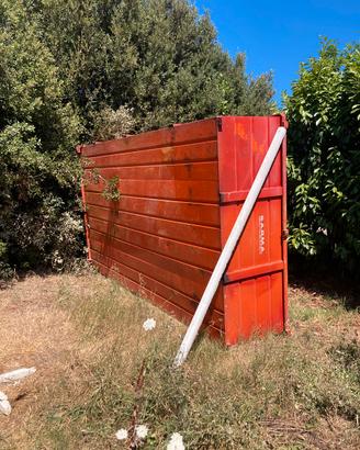 Vasca in ferro per vendemmia