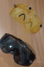 2 Visiere magnetiche da casco bici nuove