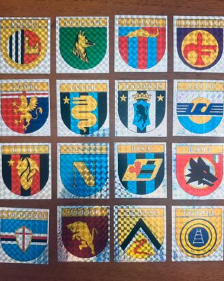 Scudetti adesivi squadre calcio loghi anni ‘80