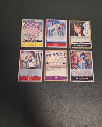 Carte One Piece OP15 Giappone