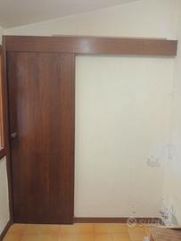 porta scorrevole interna in legno