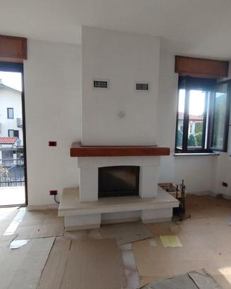 Caminetto a legna prefabbricato