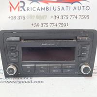 AUTORADIO AUDI A3 Serie (8P1) 8P0035186S (08>12)
