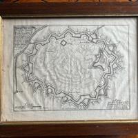 Vercelli - stampa antica Città Vecchia - 1694