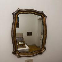 Specchio cornice legno