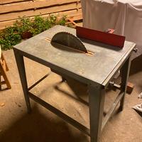 Banco sega circolare legno