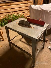 Banco sega circolare legno