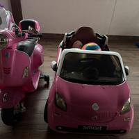 Vespa + smart per bambina batteria