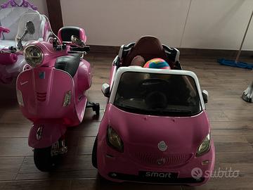 Vespa + smart per bambina batteria