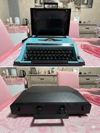 Macchina da Scrivere Vintage Rover 2000 – Blu Turc