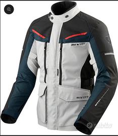 Giacca Rev'it! Safari 3 Silver Blu tg.L Perfetta